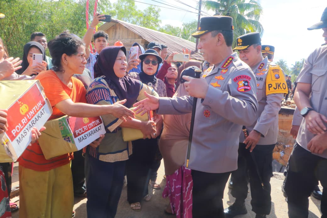 Astamaops Salurkan Bantuan di Lhokseumawe: Kapolri Titip Tepat Waktu-Sasaran